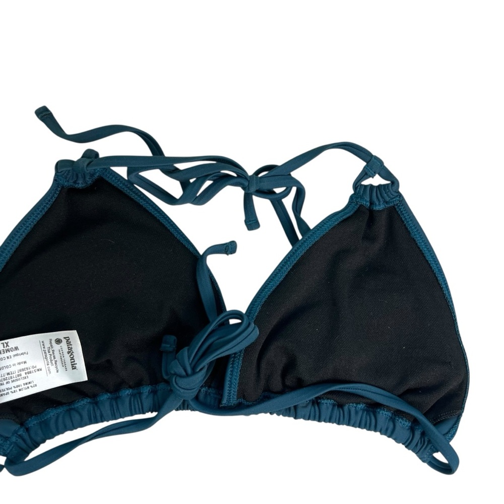 Patagonia Size XL Women's Teal Print Bikini Set Swimsuit - Picture 7 of 11